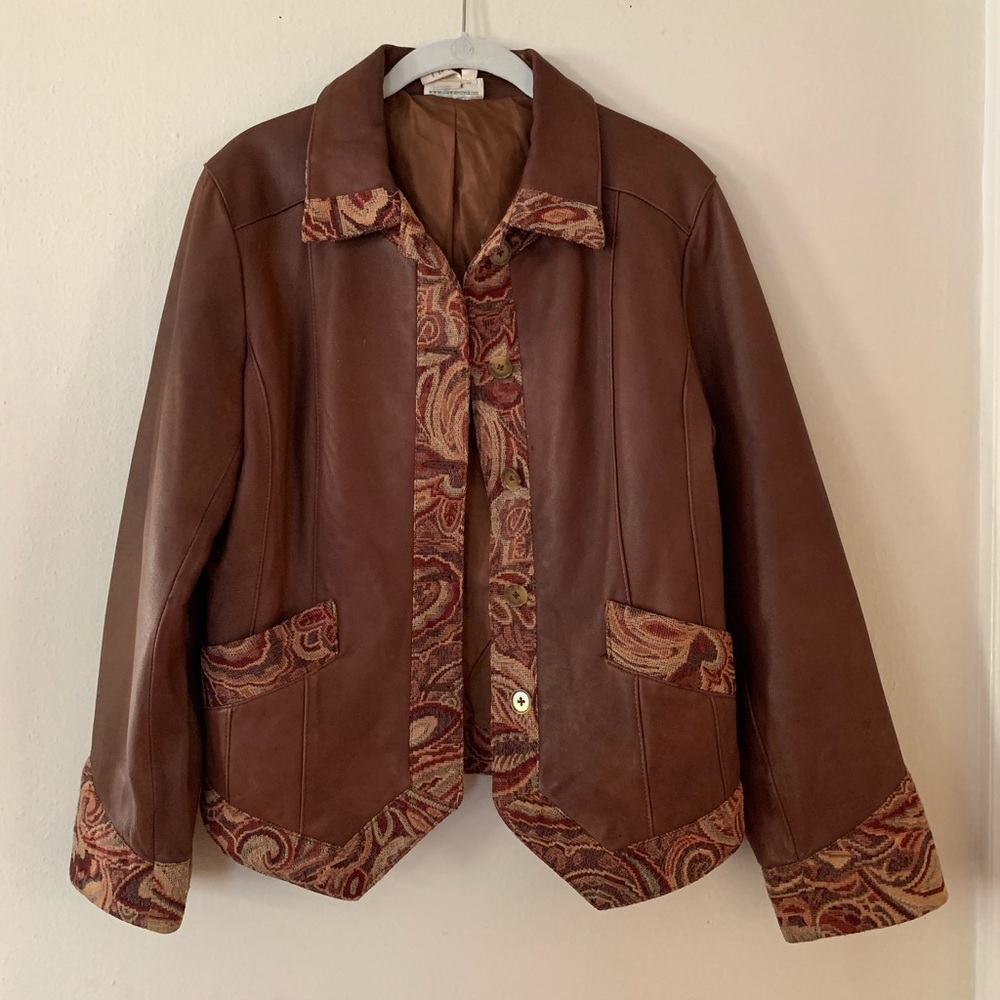 Vintage 70s Leather Jacket